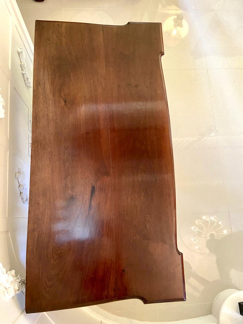 Rare 18th Century American Antique Chippendale Serving/Console Table - Image 11